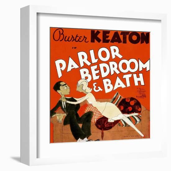 Parlor, Bedroom and Bath, Buster Keaton, Charlotte Greenwood, 1931-null-Framed Art Print