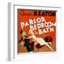 Parlor, Bedroom and Bath, Buster Keaton, Charlotte Greenwood, 1931-null-Framed Art Print