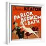 Parlor, Bedroom and Bath, Buster Keaton, Charlotte Greenwood, 1931-null-Framed Art Print