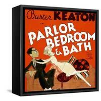 Parlor, Bedroom and Bath, Buster Keaton, Charlotte Greenwood, 1931-null-Framed Stretched Canvas
