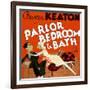 Parlor, Bedroom and Bath, Buster Keaton, Charlotte Greenwood, 1931-null-Framed Art Print