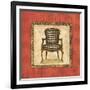 Parlor Chair IV-Gregory Gorham-Framed Art Print
