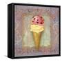 Parlor Ice Cream I-Fiona Stokes-Gilbert-Framed Stretched Canvas