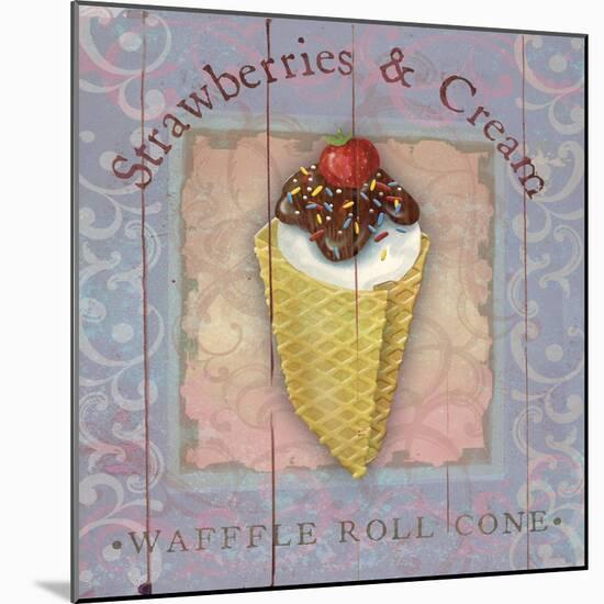 Parlor Ice Cream III-Fiona Stokes-Gilbert-Mounted Giclee Print