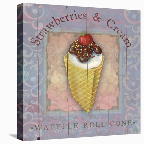 Parlor Ice Cream III-Fiona Stokes-Gilbert-Stretched Canvas