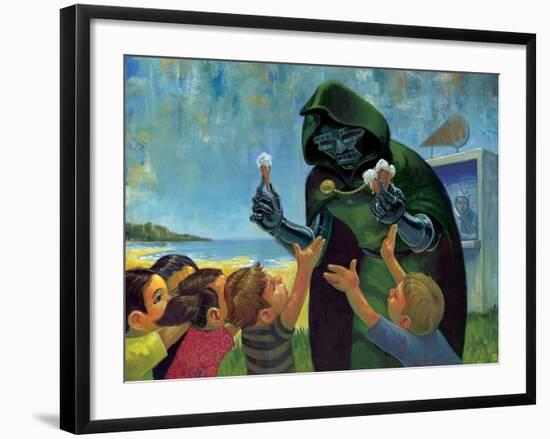 Parlor Tricks for the Rabble-Aaron Jasinski-Framed Art Print