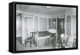 Parlour Suite of Titanic Ship-Science Source-Framed Stretched Canvas