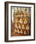 Parma Hams on Curing Racks, Near Pavullo, Emilia-Romagna, Italy-Ian Griffiths-Framed Photographic Print