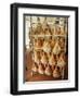 Parma Hams on Curing Racks, Near Pavullo, Emilia-Romagna, Italy-Ian Griffiths-Framed Photographic Print