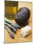 Parmesan, Green Asparagus, Avocado and Olive Oil-V?ronique Leplat-Mounted Photographic Print