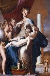 Madonna and Child with Angels (Madonna with the Long Nec), Between 1534 Und 1540-Parmigianino-Giclee Print