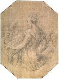 Standing Figure of a Girl with Bulky Draperies-Parmigianino-Giclee Print