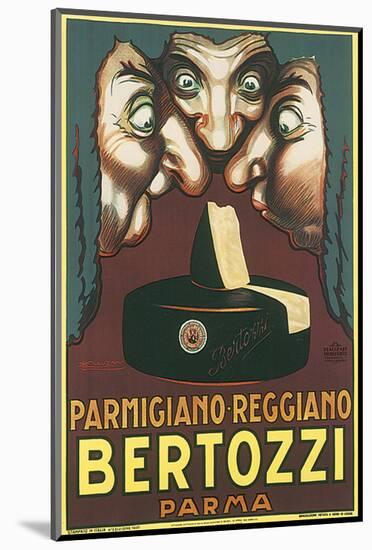 Parmigiano Reggiano Bertozzi-Achille Luciano Mauzan-Mounted Premium Giclee Print