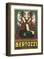 Parmigiano Reggiano Bertozzi-Achille Luciano Mauzan-Framed Art Print