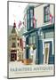 Parmiters Antiques - Dave Thompson Contemporary Travel Print-Dave Thompson-Mounted Art Print