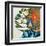 Parmotrema-Rex Ray-Framed Art Print