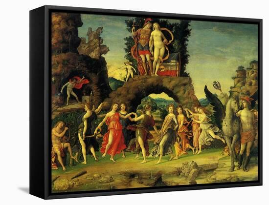 Parnassus, 1497-Andrea Mantegna-Framed Stretched Canvas