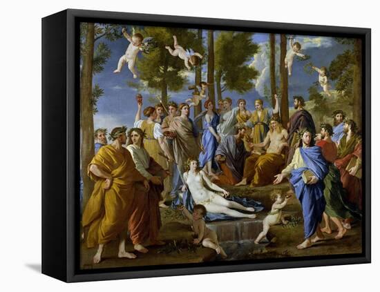 Parnassus, 1630-1631-Nicolas Poussin-Framed Stretched Canvas