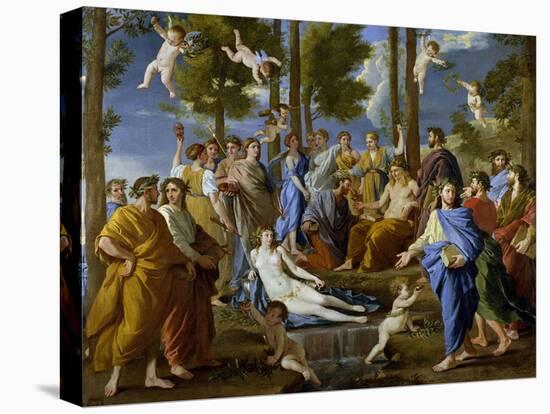 Parnassus, 1630-1631-Nicolas Poussin-Stretched Canvas