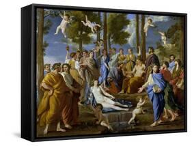 Parnassus, 1630-1631-Nicolas Poussin-Framed Stretched Canvas