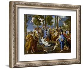 Parnassus, 1630-1631-Nicolas Poussin-Framed Giclee Print