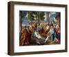 Parnassus, 1630 (Oil on Canvas)-Nicolas Poussin-Framed Giclee Print