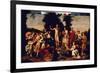 Parnassus, C.1750-60 (Oil on Panel)-Anton Raphael Mengs-Framed Giclee Print