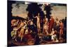 Parnassus, C.1750-60 (Oil on Panel)-Anton Raphael Mengs-Mounted Giclee Print