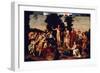 Parnassus, C.1750-60 (Oil on Panel)-Anton Raphael Mengs-Framed Giclee Print