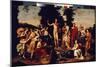 Parnassus, C.1750-60 (Oil on Panel)-Anton Raphael Mengs-Mounted Giclee Print