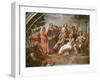 Parnassus (Homer, Dante and Virgil)-Raphael-Framed Giclee Print