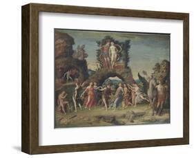 Parnassus (Mars and Venu), C. 1497-Andrea Mantegna-Framed Giclee Print