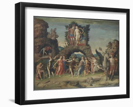 Parnassus (Mars and Venu), C. 1497-Andrea Mantegna-Framed Giclee Print