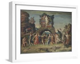 Parnassus (Mars and Venu), C. 1497-Andrea Mantegna-Framed Giclee Print