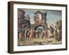 Parnassus (Mars and Venus)-Andrea Mantegna-Framed Giclee Print