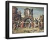 Parnassus (Mars and Venus)-Andrea Mantegna-Framed Giclee Print