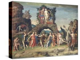 Parnassus (Mars and Venus)-Andrea Mantegna-Stretched Canvas