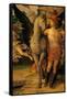 Parnassus-Andrea Mantegna-Framed Stretched Canvas