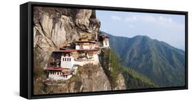 Paro Taktsang (Tigers Nest Monastery), Paro District, Bhutan, Himalayas, Asia-Jordan Banks-Framed Stretched Canvas