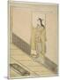 Parody of Kawachi-goe from "Tales of Ise", 1765-Suzuki Harunobu-Mounted Giclee Print