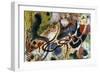 Parody of the Blue Knight-Auguste Macke-Framed Art Print