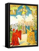 Parody On Princess Ida (Illustration 2)-Gilbert & Sullivan-Framed Stretched Canvas