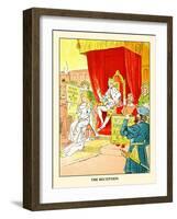 Parody On Princess Ida; Kingon Throne, Viva Chicago-Gilbert & Sullivan-Framed Art Print