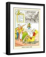 Parody On Princess Ida; Twenty Years Later-Gilbert & Sullivan-Framed Art Print