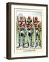 Parody On Princess Ida; We Are Warriors Three-Gilbert & Sullivan-Framed Art Print