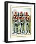 Parody On Princess Ida; We Are Warriors Three-Gilbert & Sullivan-Framed Art Print