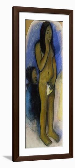 Paroles Du Diable, 1892-Paul Gauguin-Framed Giclee Print