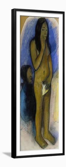 Paroles Du Diable, 1892-Paul Gauguin-Framed Giclee Print