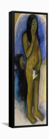 Paroles Du Diable, 1892-Paul Gauguin-Framed Stretched Canvas