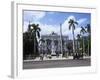 Parque Central and Hotel Inglaterra, Havana, Cuba, West Indies, Central America-John Harden-Framed Photographic Print